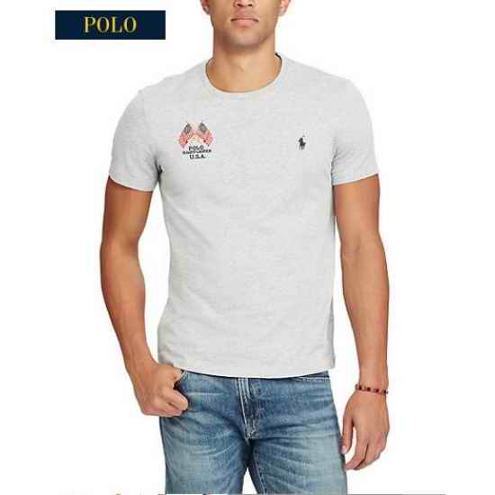 Polo Round Neck Men T Shirt 072